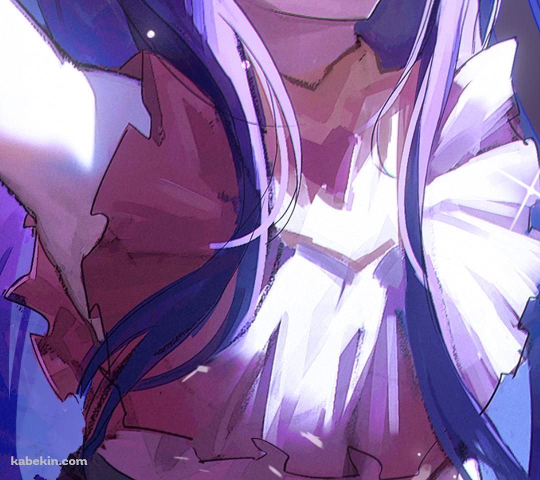 右手をあげる星野アイ / 推しの子 / ラフスケッチのAndroidの壁紙(1080px x 960px) スマホ用