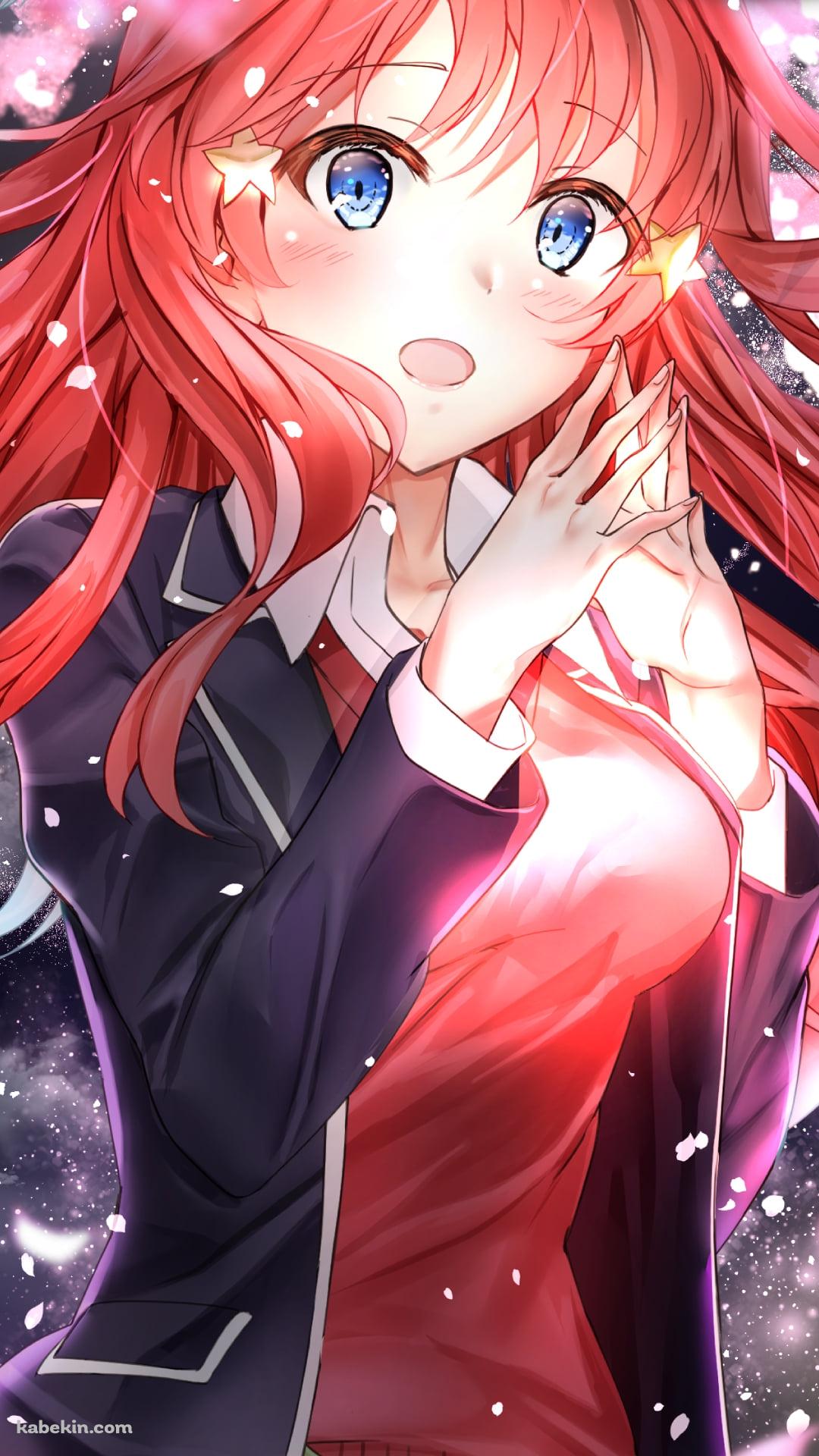 夜桜と中野五月 / 満月 / 五等分の花嫁のAndroidの壁紙(1080px x 1920px) スマホ用