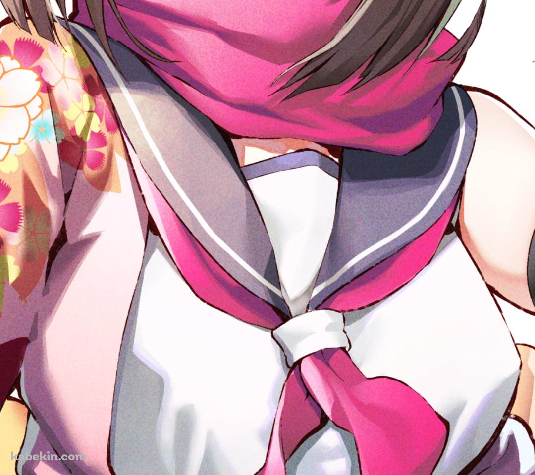 笑顔の久田イズナ（くだいずな） / ブルアカ / ブルーアーカイブのAndroidの壁紙(1080px x 960px) スマホ用