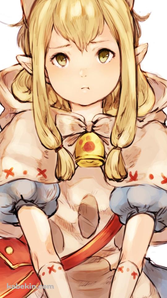 困り顔のネコ嬢 / モンハン / モンスターハンターのAndroidの壁紙(540px x 960px) スマホ用