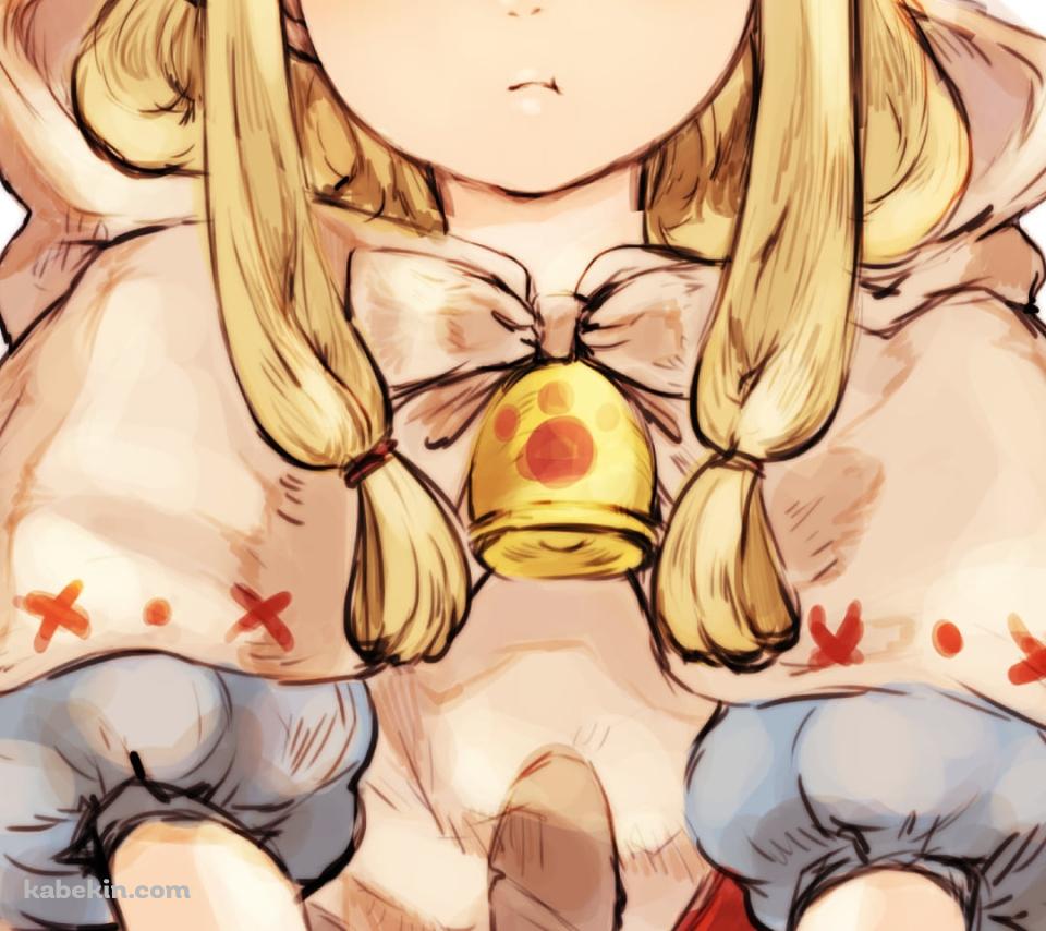 困り顔のネコ嬢 / モンハン / モンスターハンターのAndroidの壁紙(960px x 854px) スマホ用