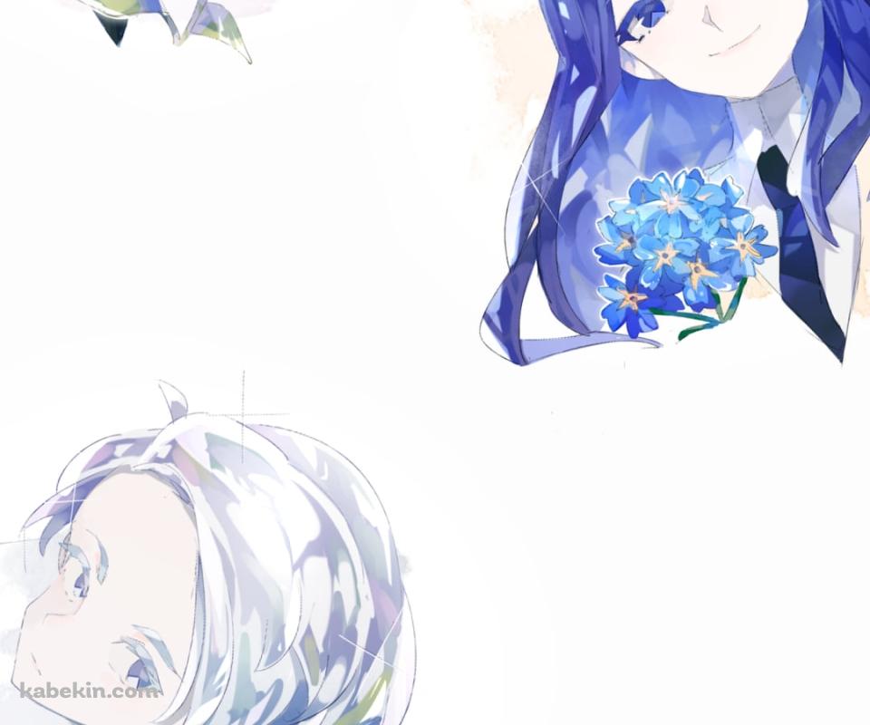 カンゴーム / ラピス・ラズリ / ボルツ / ダイヤモンド / 宝石の国 / Land of the LustrousのAndroidの壁紙(960px x 800px) スマホ用