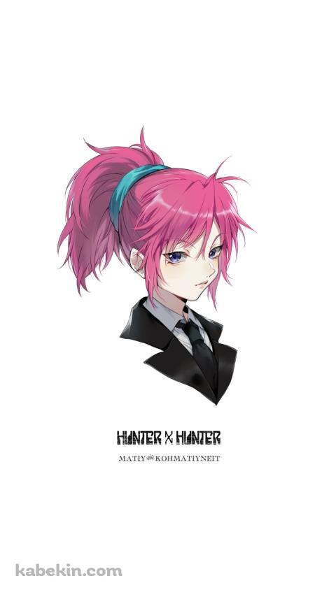 黒いスーツを着たマチ=コマチネ / 幻影旅団団 / ハンターxハンターのAndroidの壁紙(480px x 854px) スマホ用