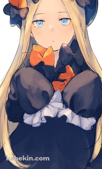 両手を前に出したけだるそうなアビゲイル・ウィリアムズ / Fate/grand orderのAndroidの壁紙(360px x 592px) スマホ用