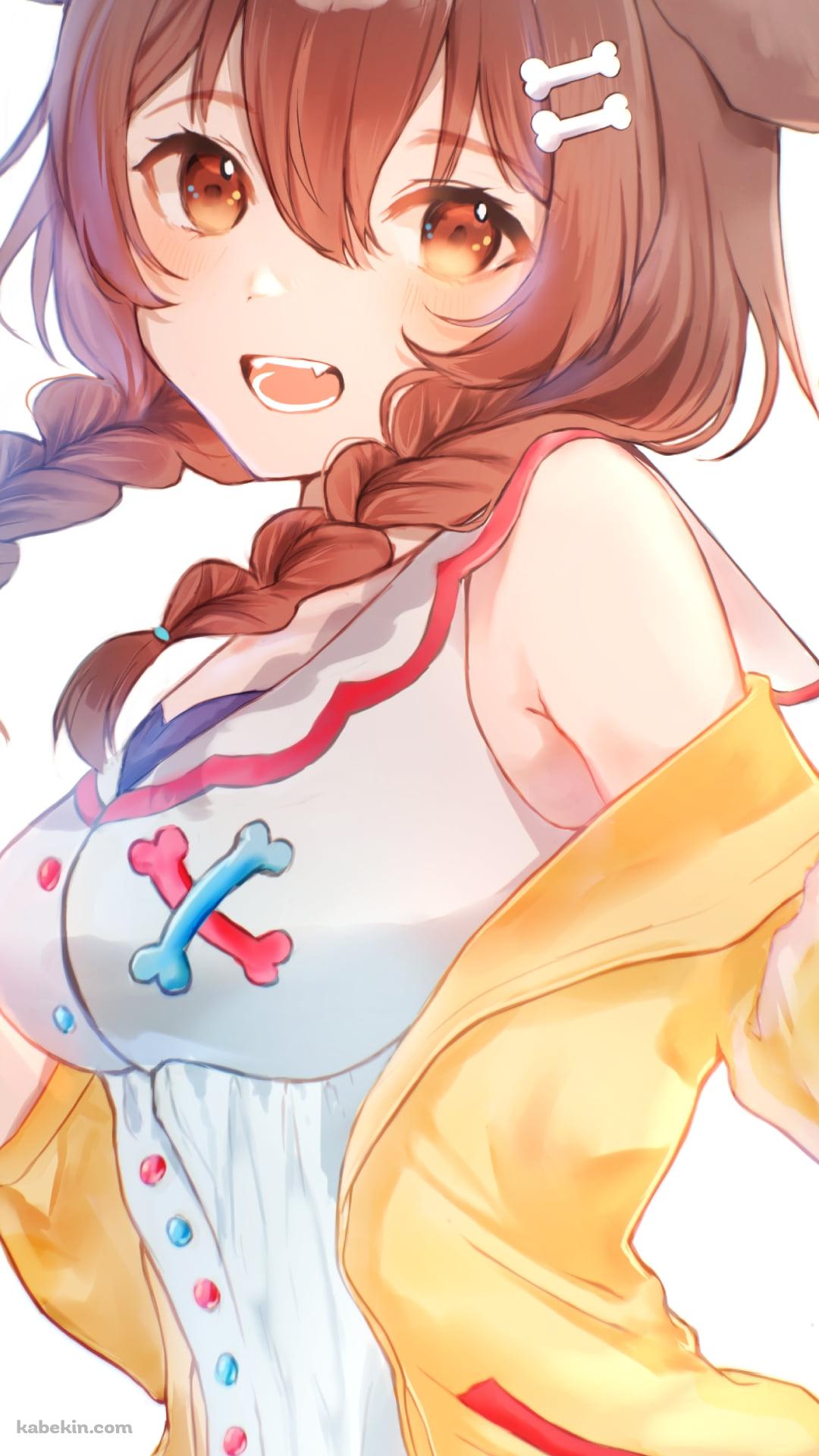 おどけた戌神ころね / ホロライブ / バーチャルYouTuber / VtuberのAndroidの壁紙(1080px x 1920px) スマホ用