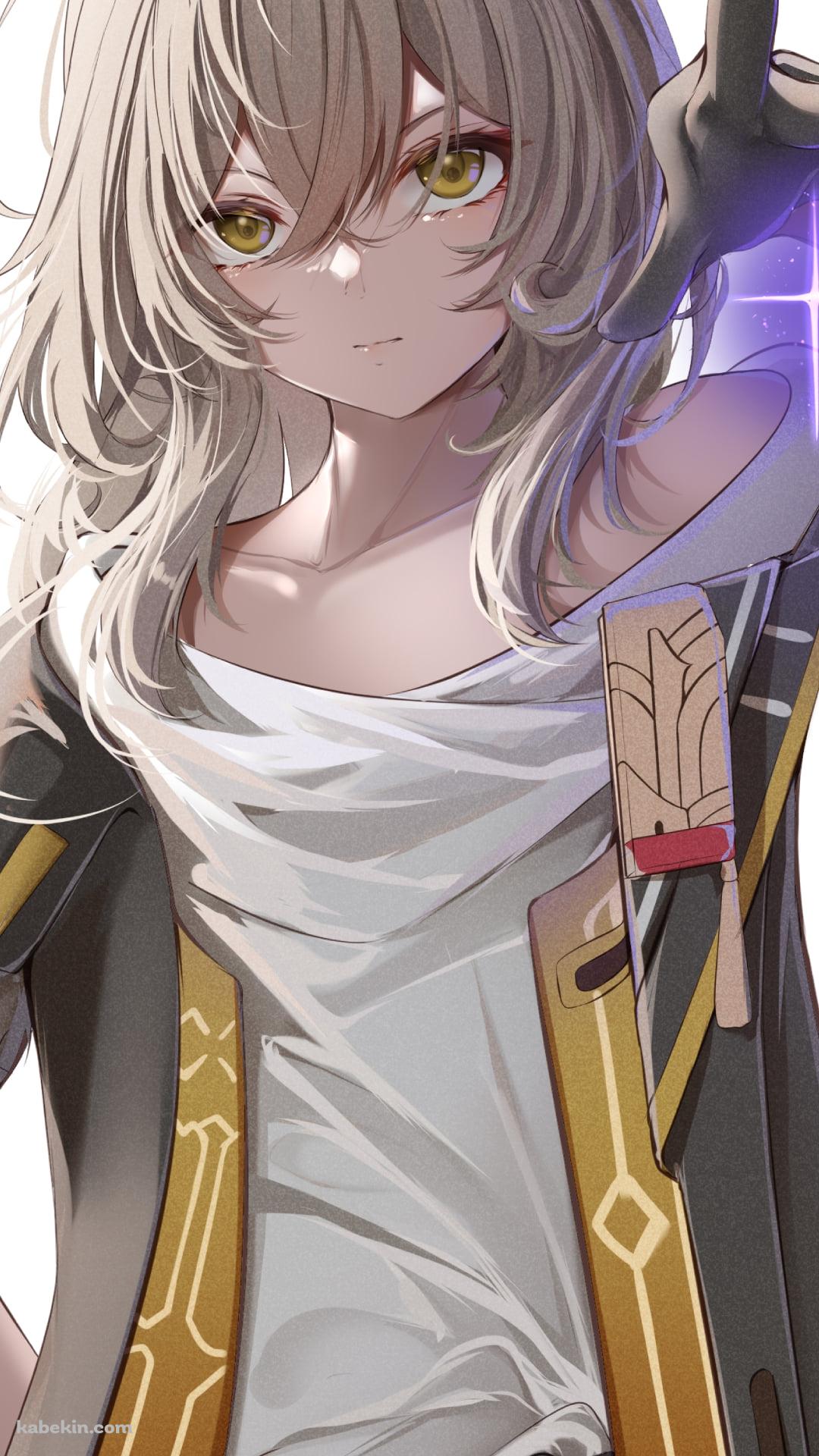 紫の十字の光を放つ星 / 崩壊:スターレイルのAndroidの壁紙(1080px x 1920px) スマホ用