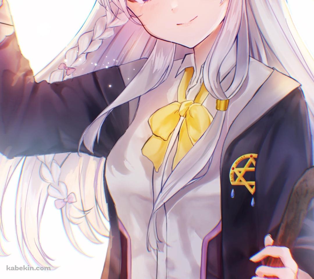 魔女の帽子に手をかけて微笑むイレイナ / 魔女の旅々のAndroidの壁紙(1080px x 960px) スマホ用