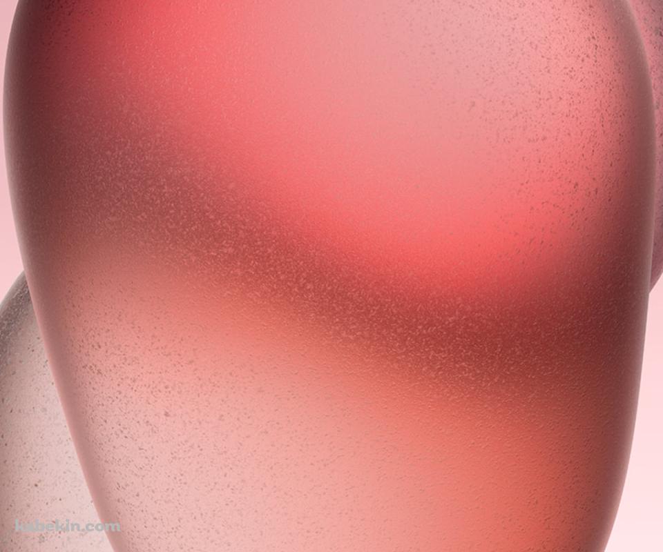 ピンクの綺麗なゼリー状の物体 / iPhone 15のAndroidの壁紙(960px x 800px) スマホ用