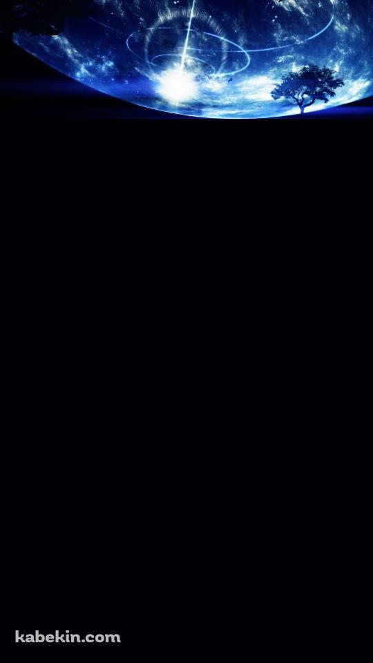 アークレイ / 青い宇宙のAndroidの壁紙(540px x 960px) スマホ用