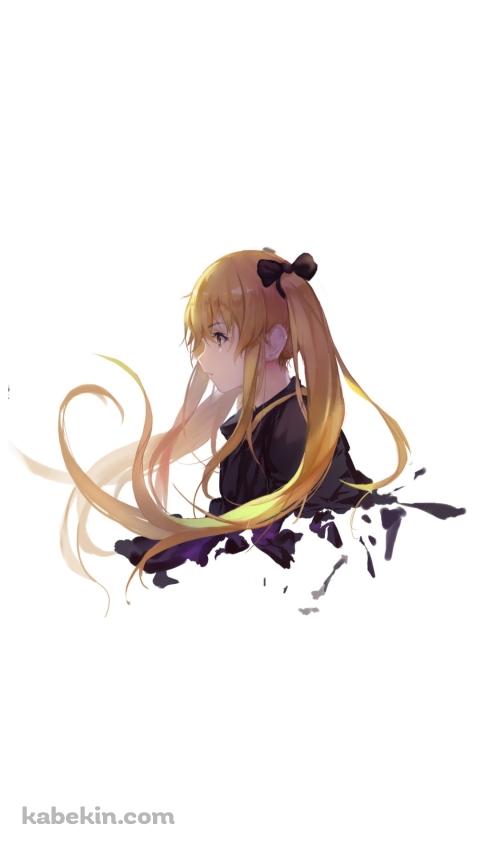 UMP9の横顔 / ドルフロ / ドールズフロントラインのAndroidの壁紙(480px x 854px) スマホ用