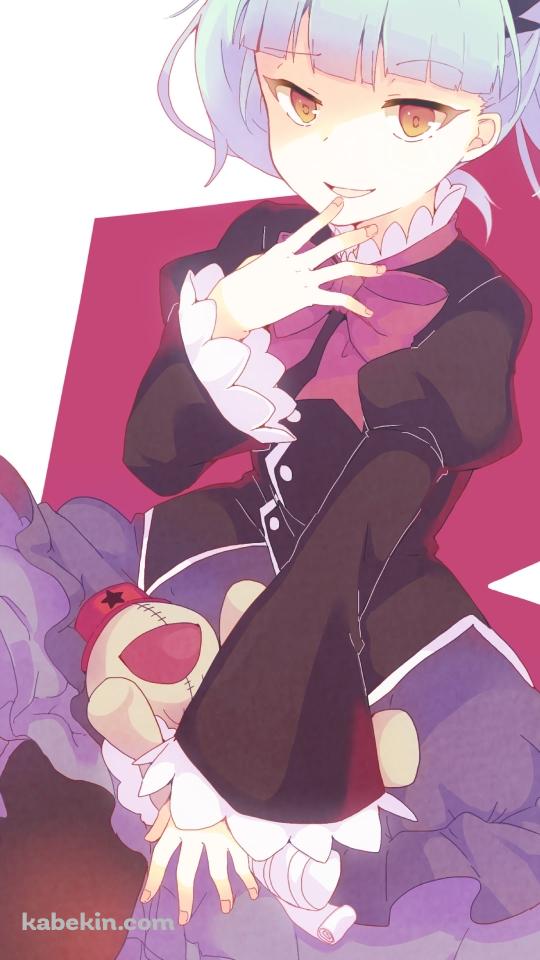 黒と紫のドレスを着た可愛いビブリー / キラキラ☆プリキュアアラモードのAndroidの壁紙(540px x 960px) スマホ用