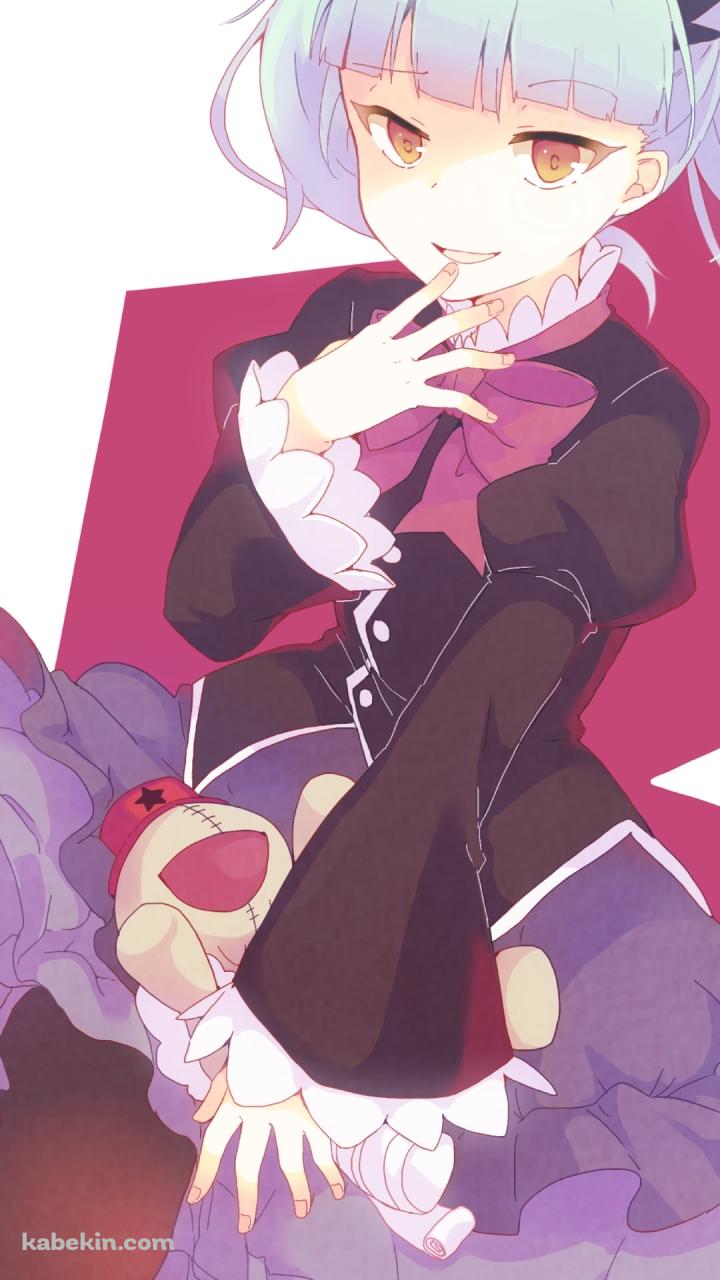 黒と紫のドレスを着た可愛いビブリー / キラキラ☆プリキュアアラモードのAndroidの壁紙(720px x 1280px) スマホ用