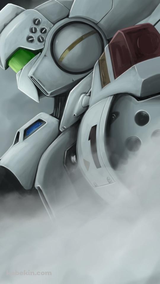横から見たMODEROID 機動警察パトレイバー AV-98イングラム / AV-98 ingramのAndroidの壁紙(540px x 960px) スマホ用