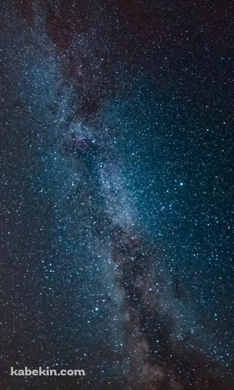 細かな星空 / 銀河 / 天の川のAndroidの壁紙(480px x 800px) スマホ用