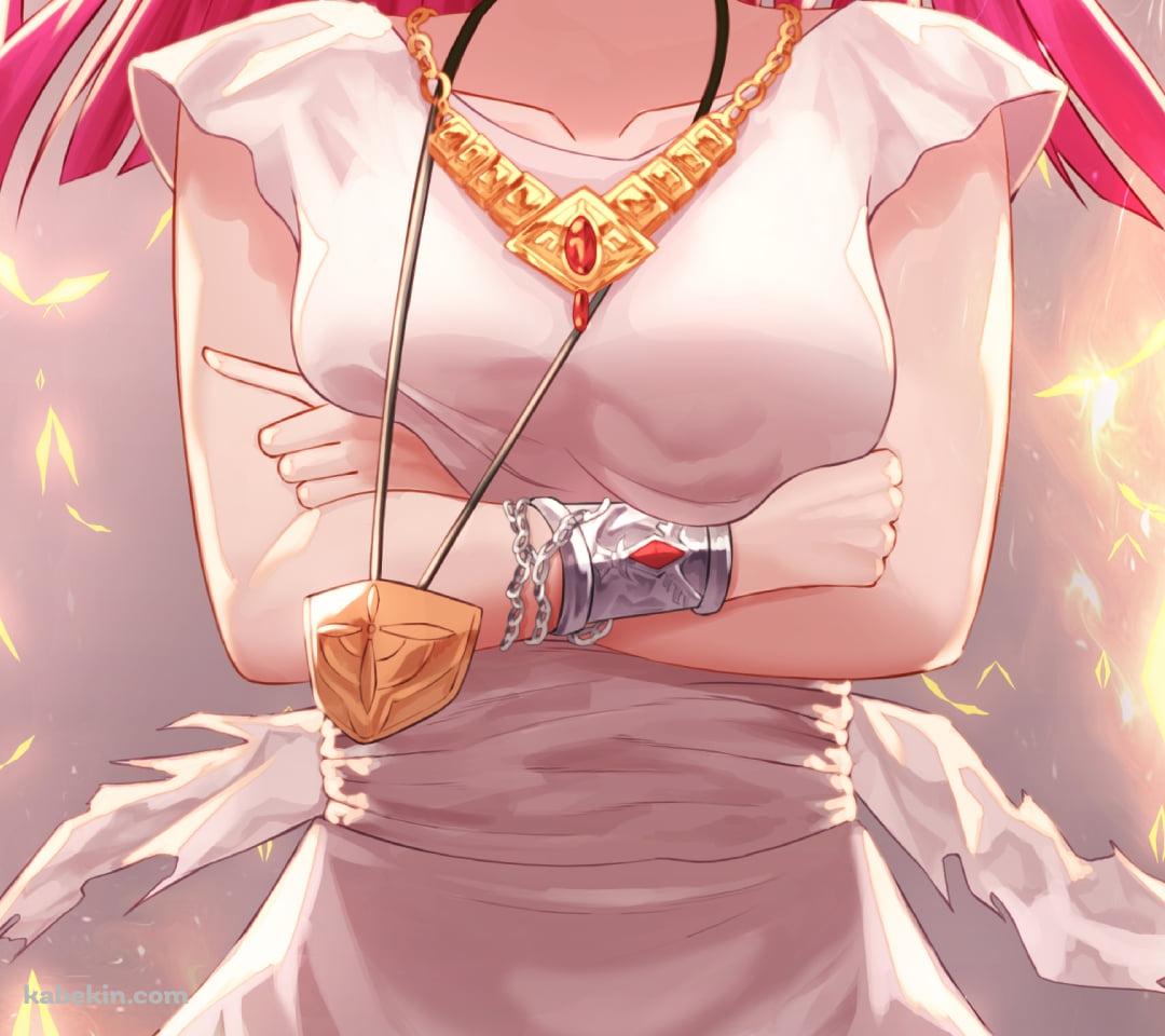 仁王立ちの可愛いモルジアナ / マギ The Labyrinth of MagicのAndroidの壁紙(1080px x 960px) スマホ用