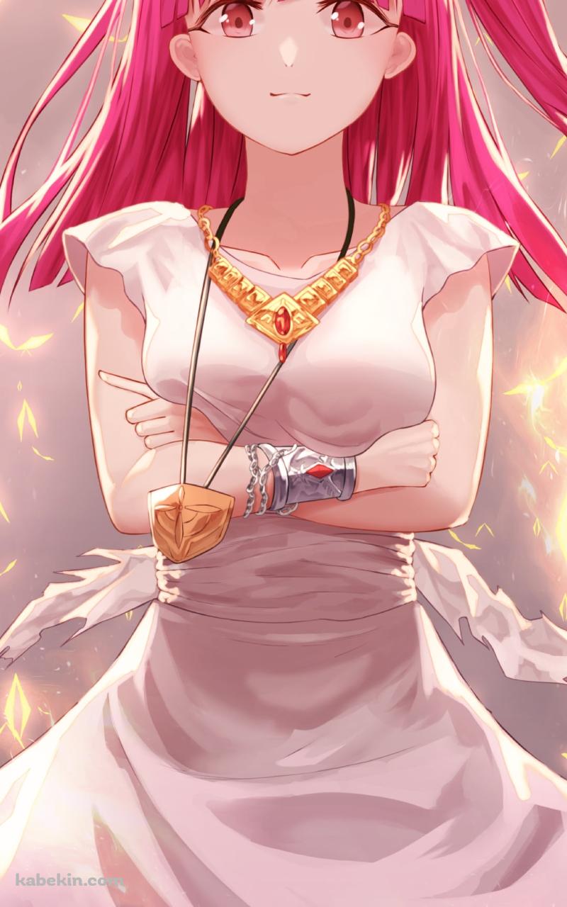 仁王立ちの可愛いモルジアナ / マギ The Labyrinth of MagicのAndroidの壁紙(800px x 1280px) スマホ用