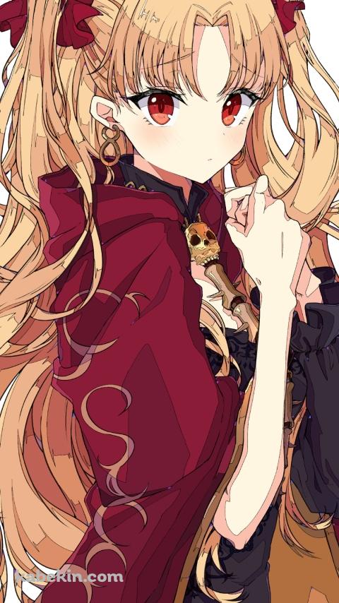 前手を組みこちらを見つめるエレシュキガル / Fate/grand orderのAndroidの壁紙(480px x 854px) スマホ用
