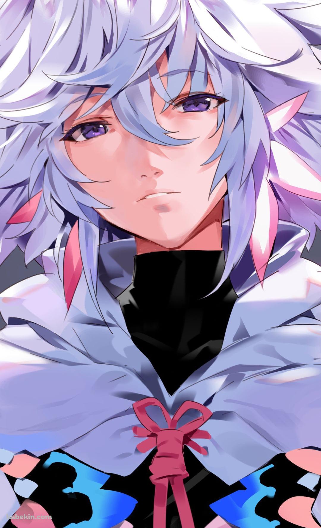 冷ややかな視線を送るマーリン / Fate/grand orderのAndroidの壁紙(1080px x 1776px) スマホ用