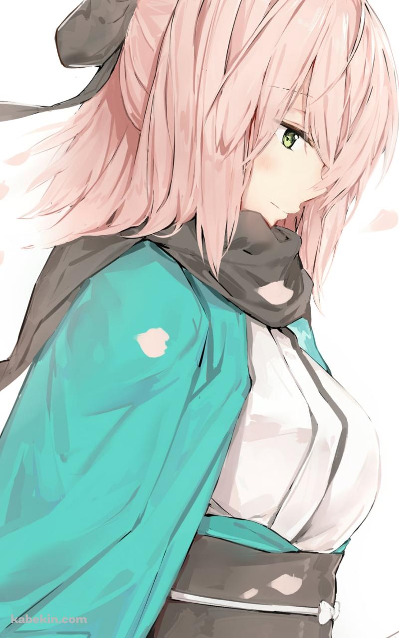 うつむく沖田総司 / FateのAndroidの壁紙(800px x 1280px) スマホ用