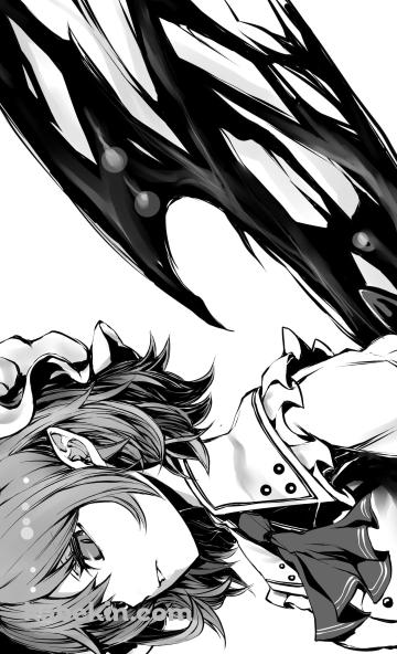 モノクロのかっこいいレミリア・スカーレット / 東方のAndroidの壁紙(360px x 592px) スマホ用