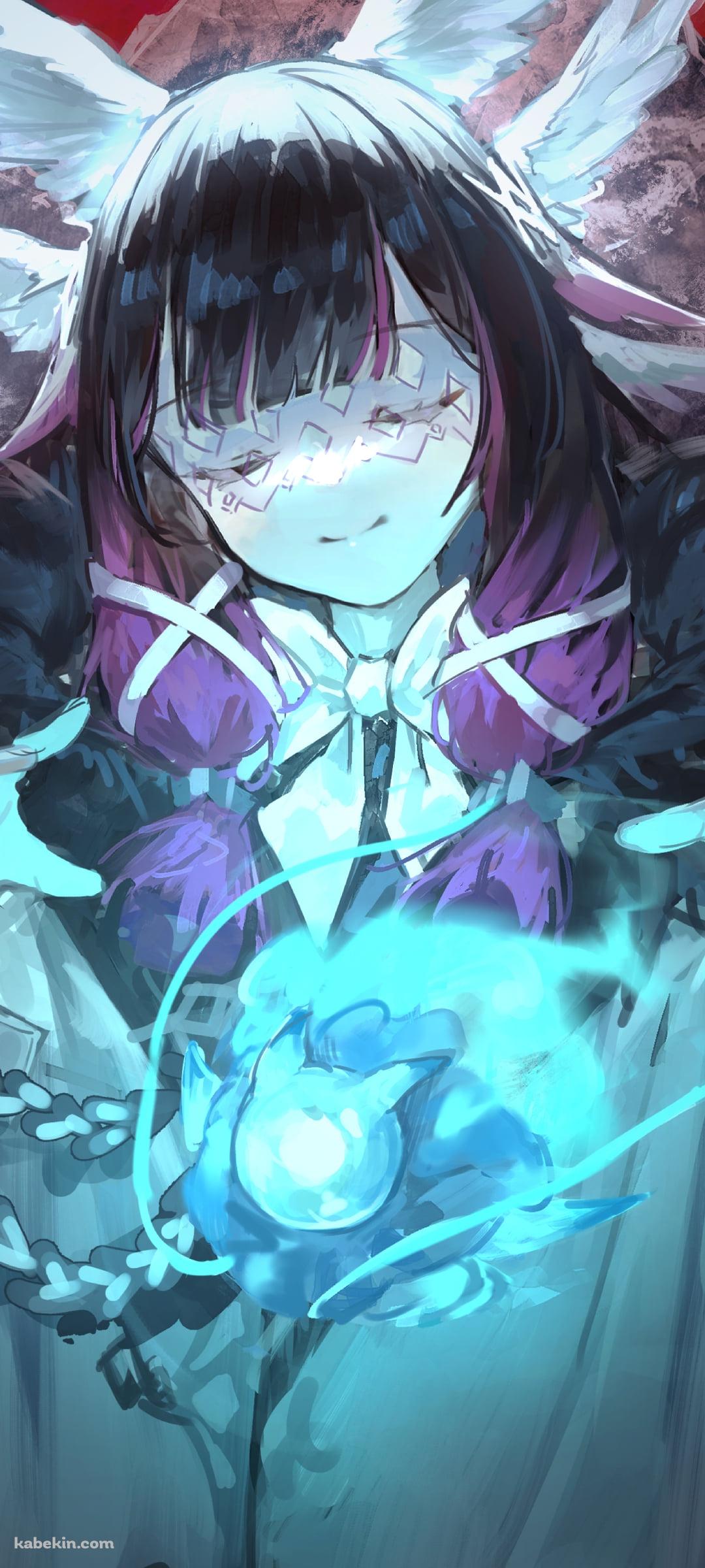 両手で魔法を詠唱するコロンビーナ / 原神のAndroidの壁紙(1080px x 2400px) スマホ用