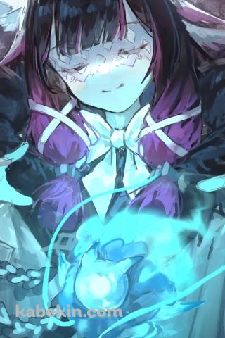 両手で魔法を詠唱するコロンビーナ / 原神のAndroidの壁紙(320px x 480px) スマホ用
