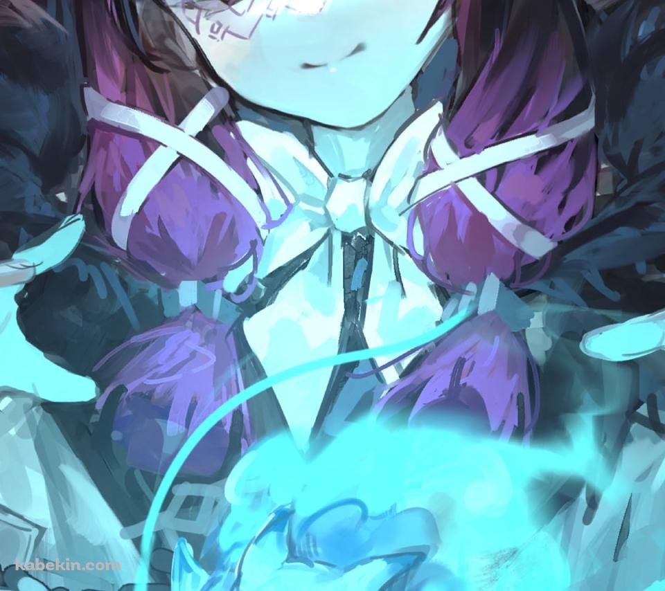両手で魔法を詠唱するコロンビーナ / 原神のAndroidの壁紙(960px x 854px) スマホ用