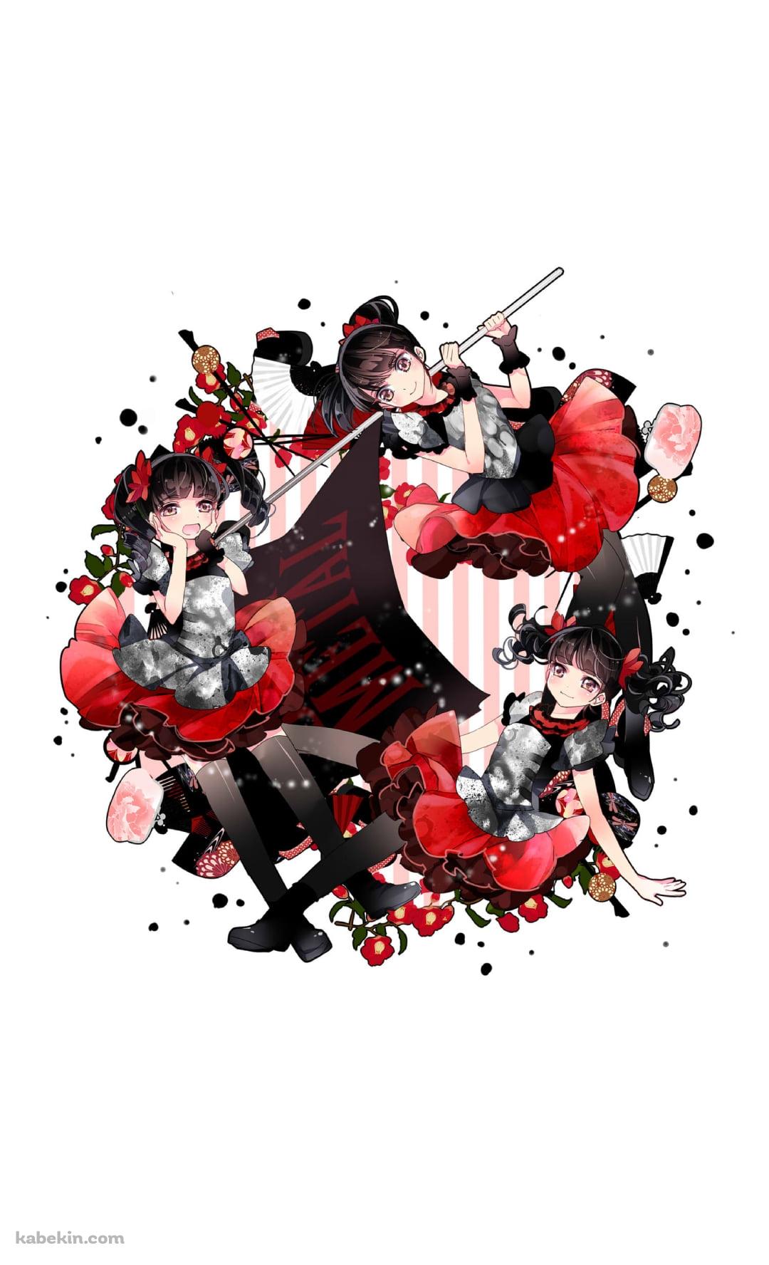 ベビメタ / BABYMETAL / ファンアートのAndroidの壁紙(1080px x 1776px) スマホ用