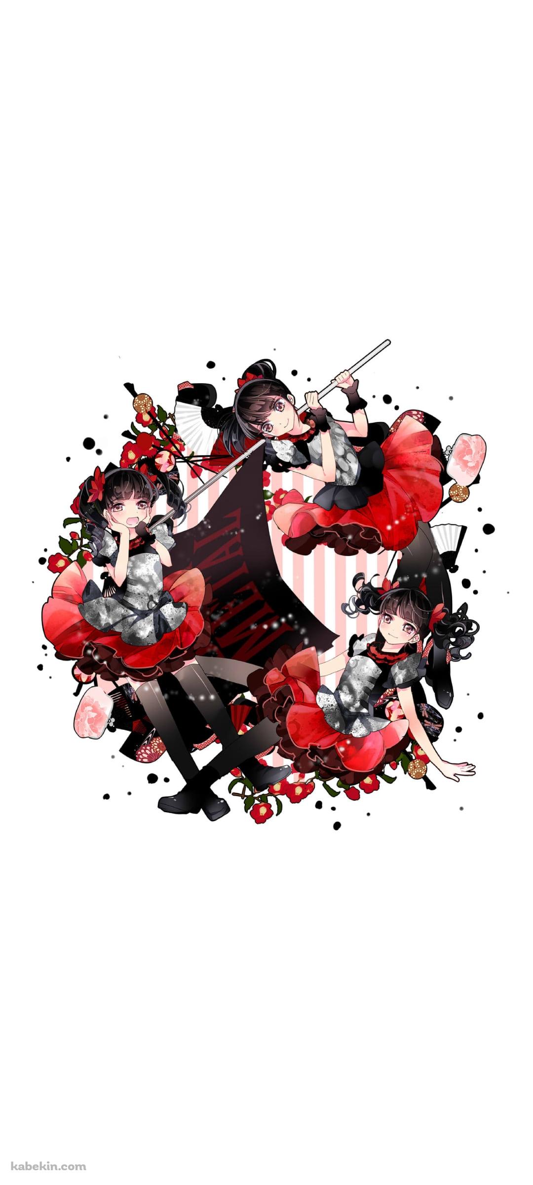 ベビメタ / BABYMETAL / ファンアートのAndroidの壁紙(1080px x 2400px) スマホ用