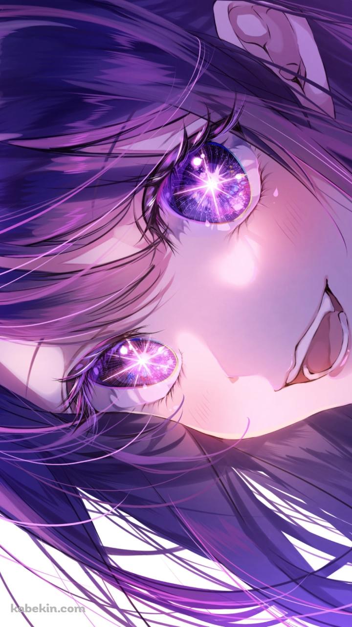 目がキラキラした星野アイ / ファンアート / Hoshino Ai / 推しの子のAndroidの壁紙(720px x 1280px) スマホ用