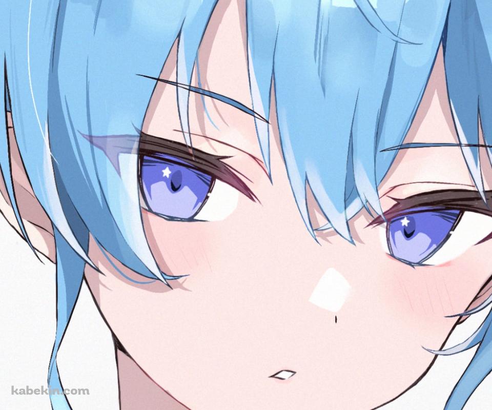 チェックの洋服を着て帽子をかぶった星街すいせい / 1st コス / ホロライブ / バーチャルYouTuber / VtuberのAndroidの壁紙(960px x 800px) スマホ用