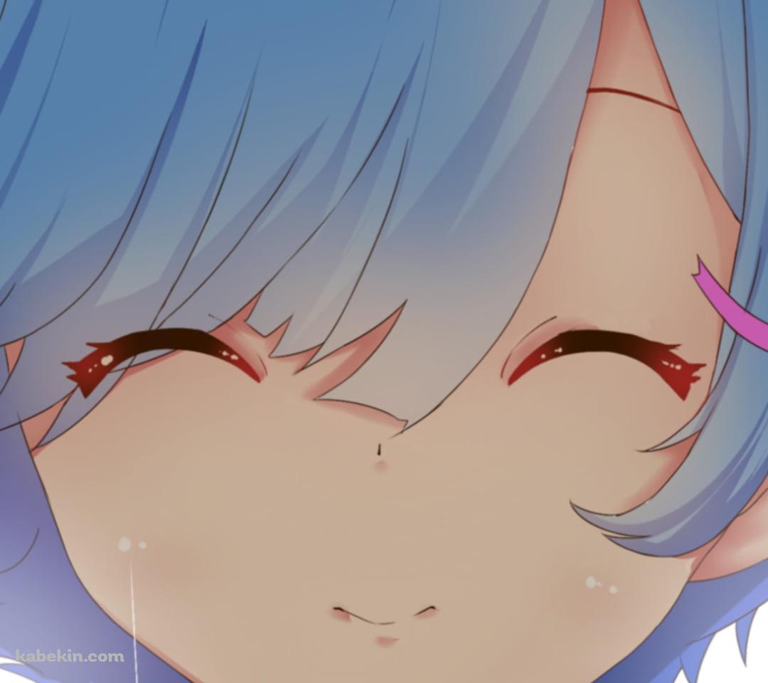 満面の笑顔のレム / Re:ゼロから始める異世界生活のAndroidの壁紙(1080px x 960px) スマホ用