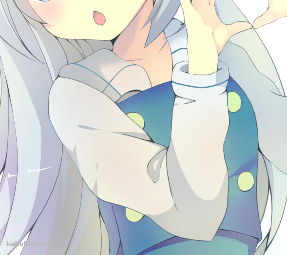 手でハートを作る香風智乃 / ごちうさ / ご注文はうさぎですか?のAndroidの壁紙(960px x 854px) スマホ用