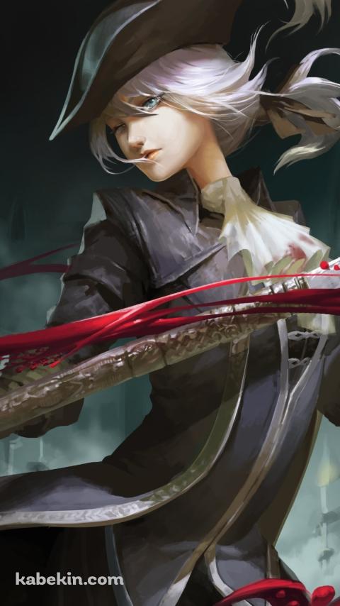 時計塔のマリア / BloodborneのAndroidの壁紙(480px x 854px) スマホ用
