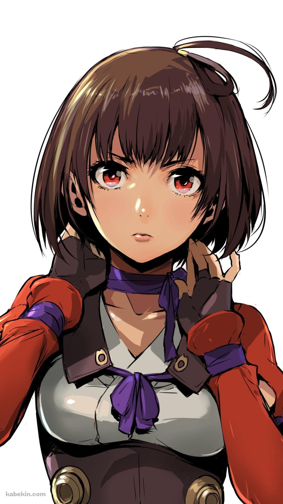首元に手をあてるスーツを着た無名 / 甲鉄城のカバネリのAndroidの壁紙(1080px x 1920px) スマホ用