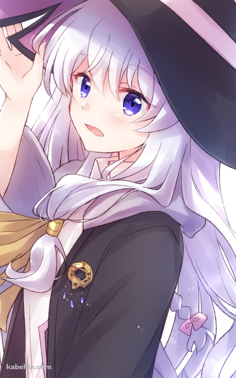 魔女の帽子に手をかける可愛いイレイナ / 魔女の旅々のAndroidの壁紙(800px x 1280px) スマホ用