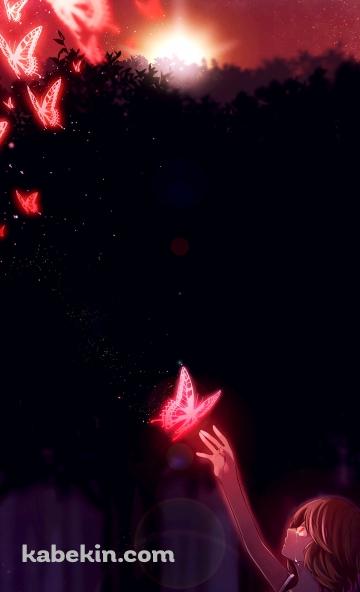 赤い蝶と天倉 澪 / 零~紅い蝶 / fatal frameのAndroidの壁紙(360px x 592px) スマホ用