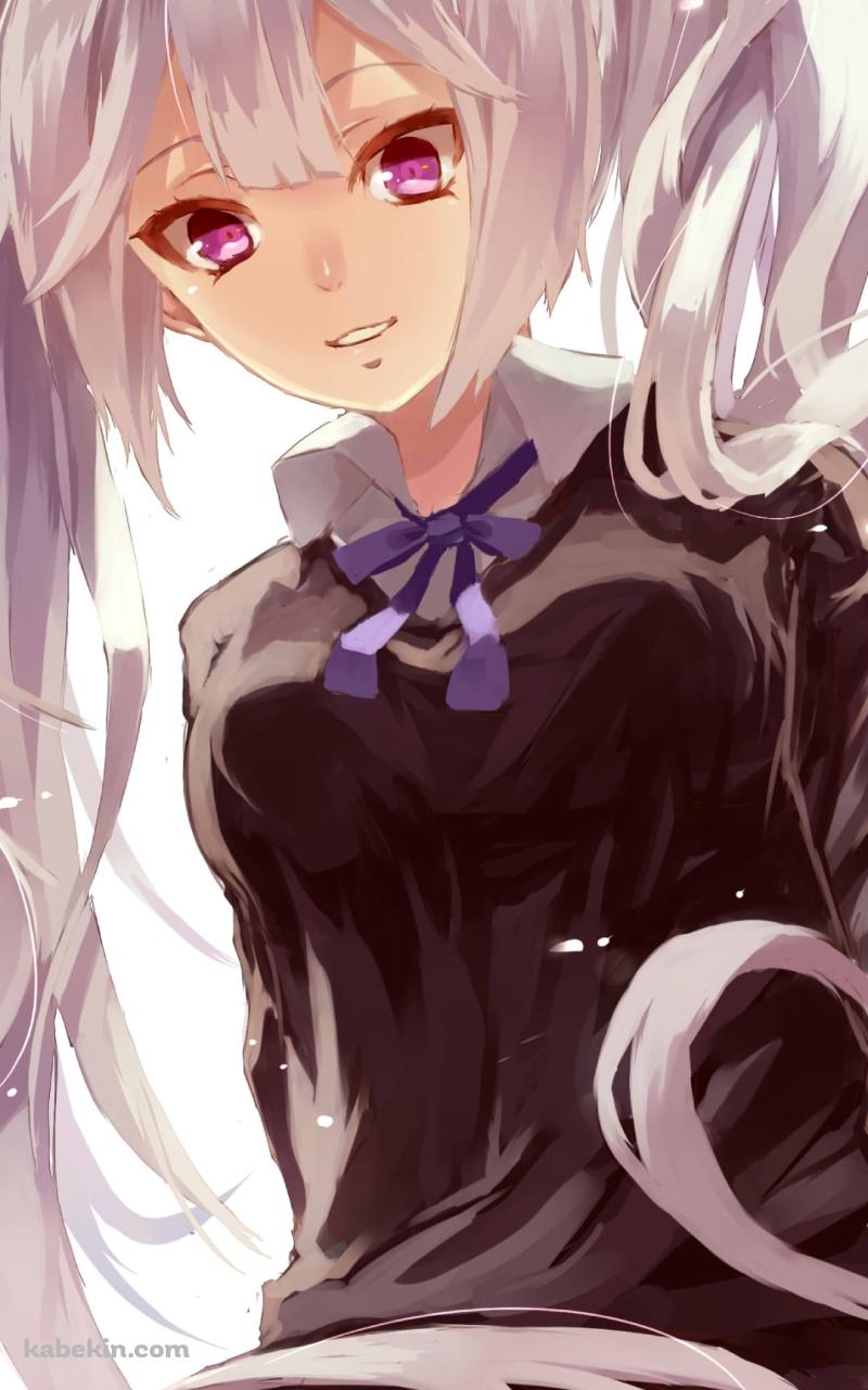 こちらを見下ろす境多摩(さかい たま) / ディーふらぐ!のAndroidの壁紙(800px x 1280px) スマホ用