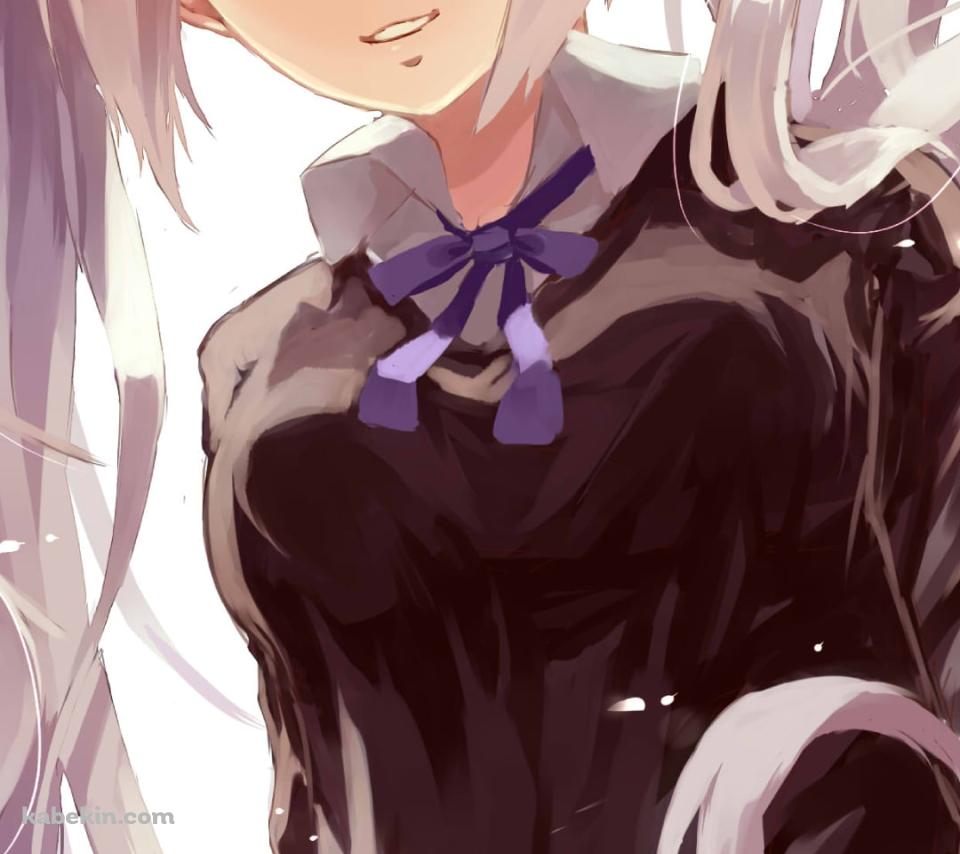 こちらを見下ろす境多摩(さかい たま) / ディーふらぐ!のAndroidの壁紙(960px x 854px) スマホ用