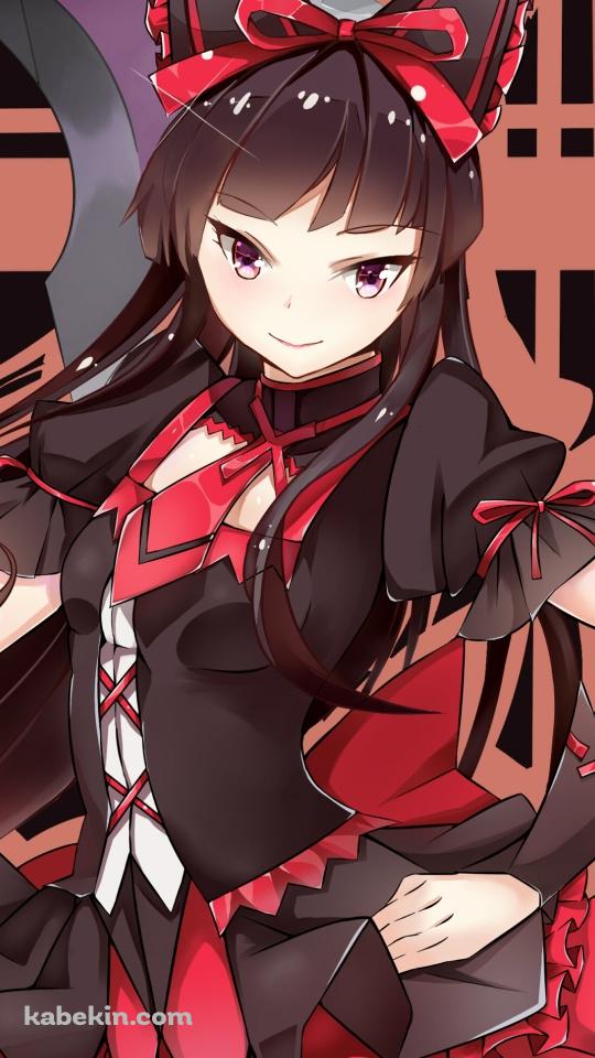 腰に手をあてるロゥリィ・マーキュリー / Gate 自衛隊 彼の地にて、斯く戦えりのAndroidの壁紙(540px x 960px) スマホ用