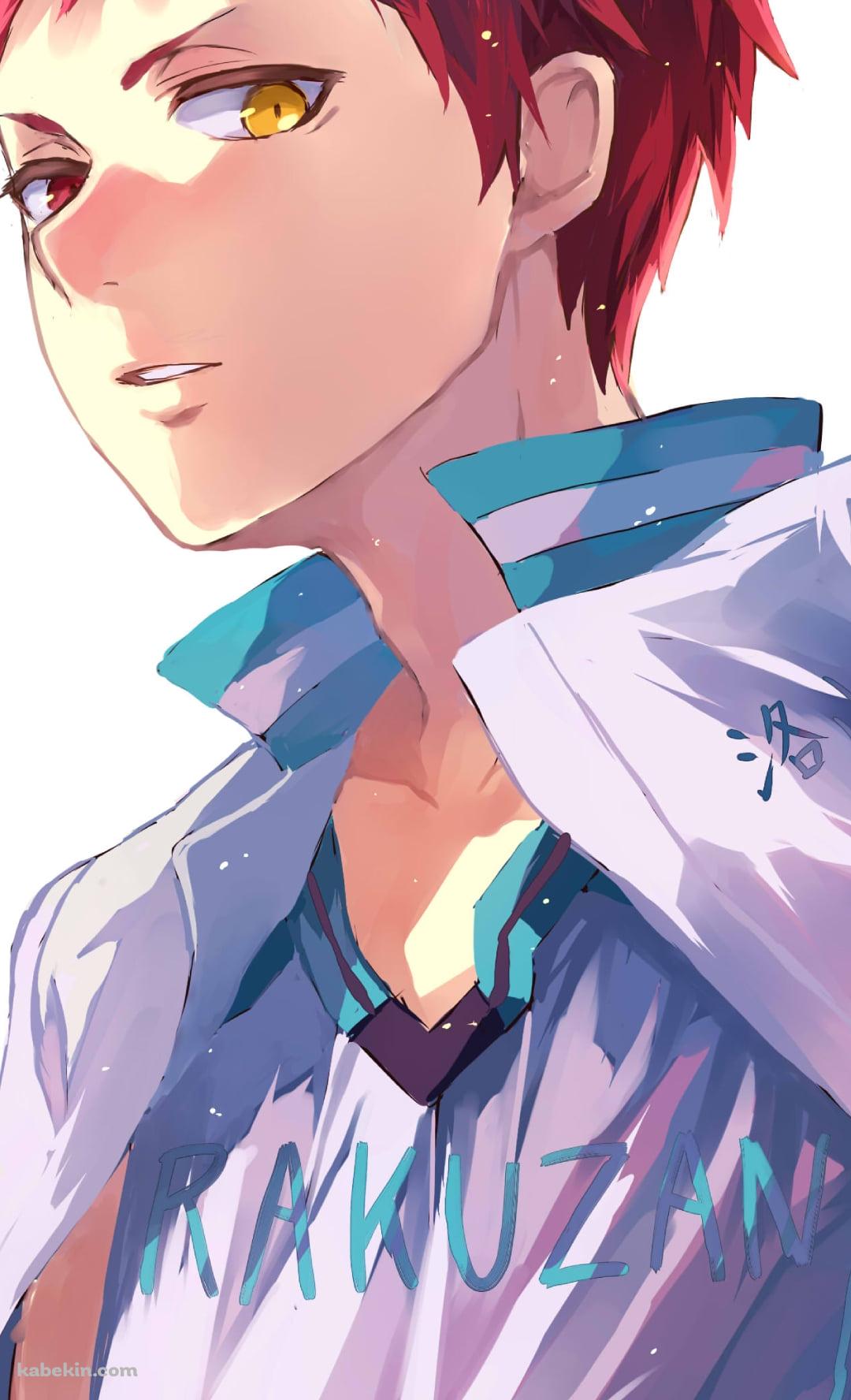 オッドアイの赤司征十郎(あかし せいじゅうろう) / 黒子のバスケのAndroidの壁紙(1080px x 1776px) スマホ用