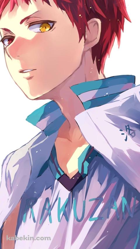 オッドアイの赤司征十郎(あかし せいじゅうろう) / 黒子のバスケのAndroidの壁紙(480px x 854px) スマホ用