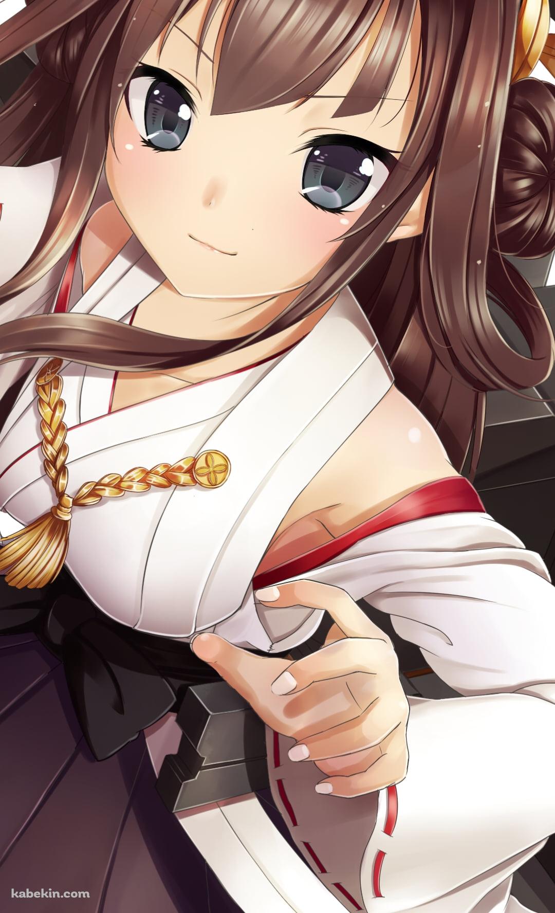 笑顔の金剛 / 艦これ / 艦隊これくしょんのAndroidの壁紙(1080px x 1776px) スマホ用