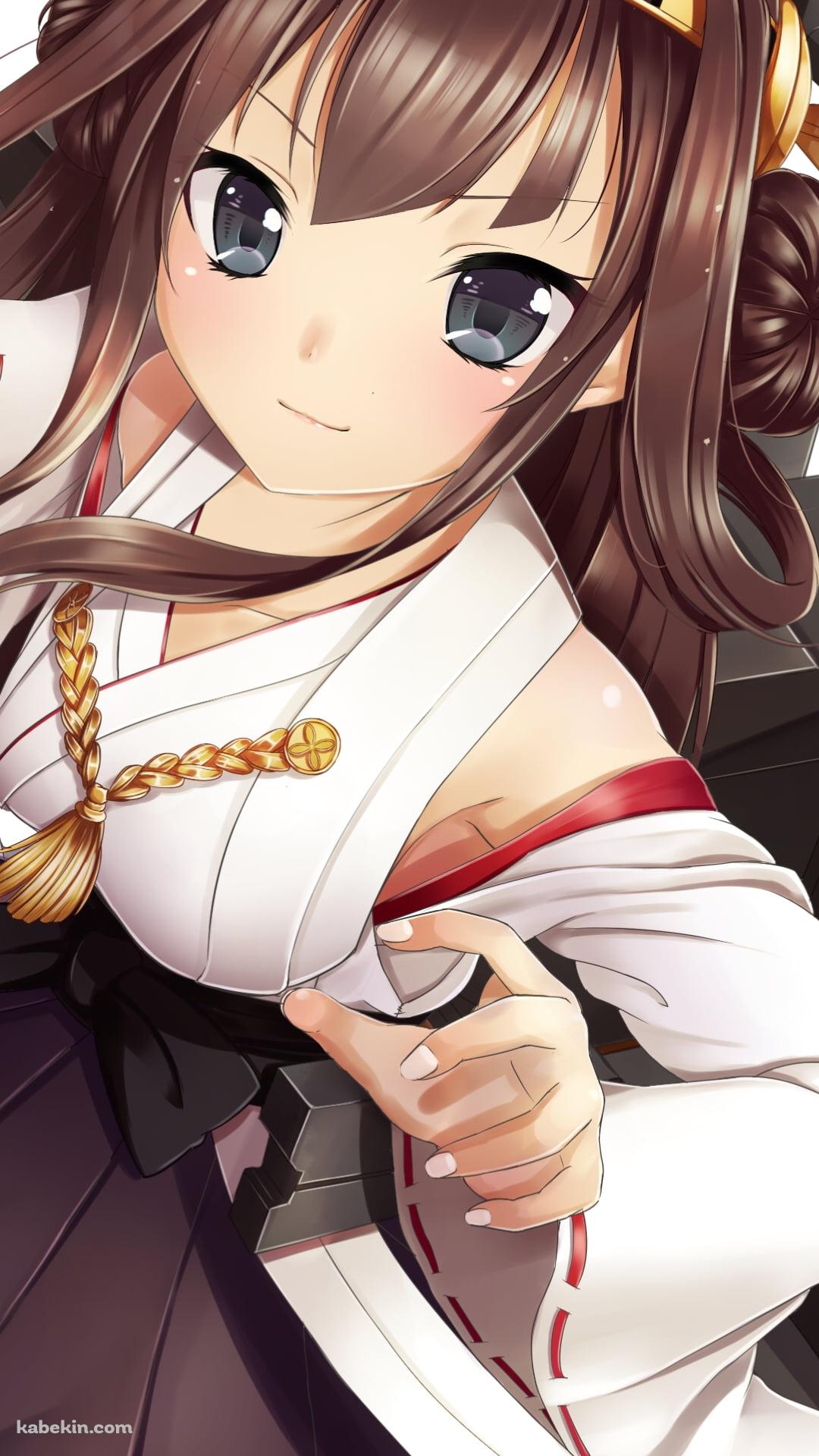 笑顔の金剛 / 艦これ / 艦隊これくしょんのAndroidの壁紙(1080px x 1920px) スマホ用