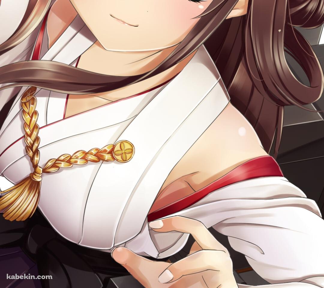 笑顔の金剛 / 艦これ / 艦隊これくしょんのAndroidの壁紙(1080px x 960px) スマホ用