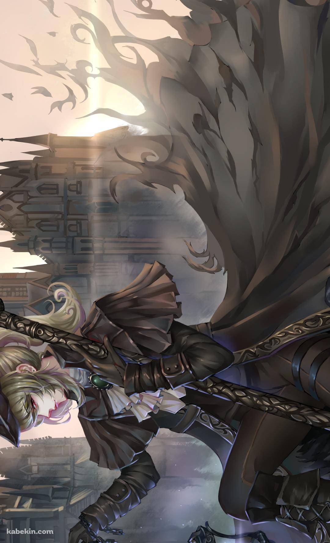 ランプを持つ時計塔のマリア / ブラボ / BloodborneのAndroidの壁紙(1080px x 1776px) スマホ用