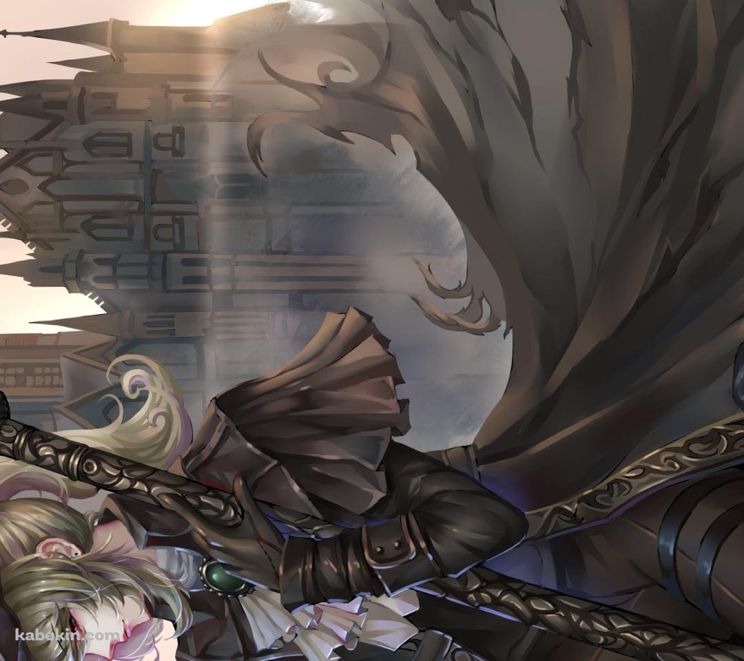 ランプを持つ時計塔のマリア / ブラボ / BloodborneのAndroidの壁紙(1080px x 960px) スマホ用