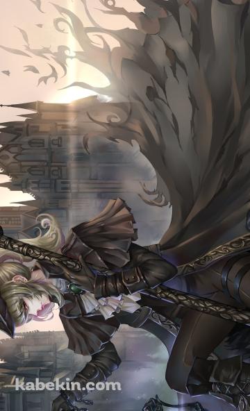 ランプを持つ時計塔のマリア / ブラボ / BloodborneのAndroidの壁紙(360px x 592px) スマホ用