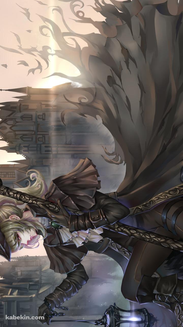 ランプを持つ時計塔のマリア / ブラボ / BloodborneのAndroidの壁紙(720px x 1280px) スマホ用