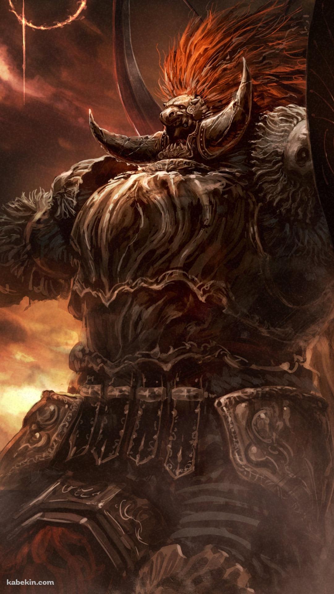 立ちはだかる星砕きのラダーン / Starscourge Radahn / エルデンリングのAndroidの壁紙(1080px x 1920px) スマホ用
